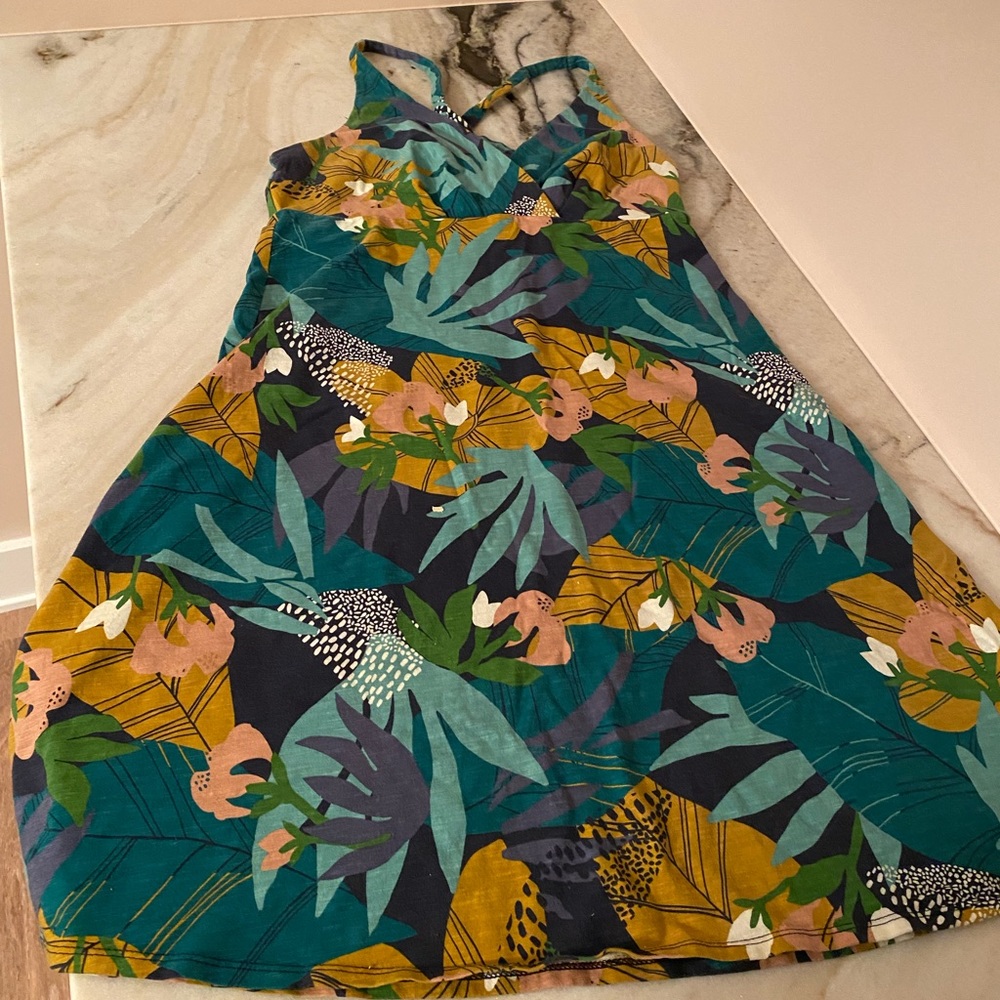 Patagonia organic cotton halter dress